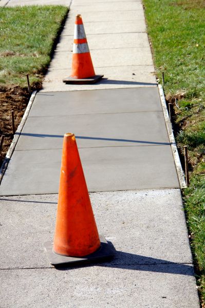 Sidewalk Panel Replacement in Jeffersonville